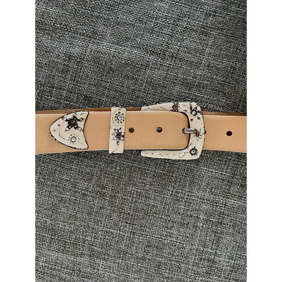 Vintage Per Se Leather Belt - Picture 1 of 4